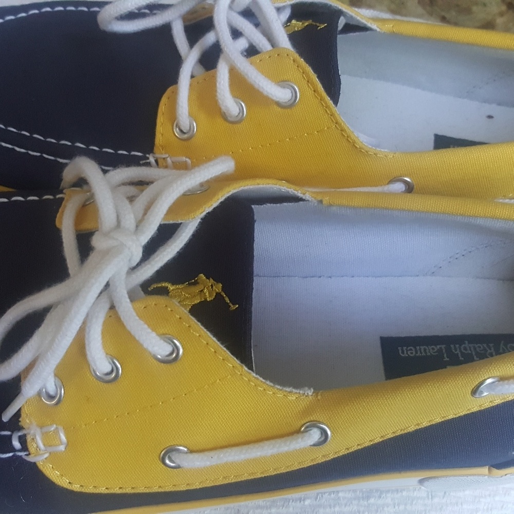 Brand new polo Ralph Lauren canvas shoes